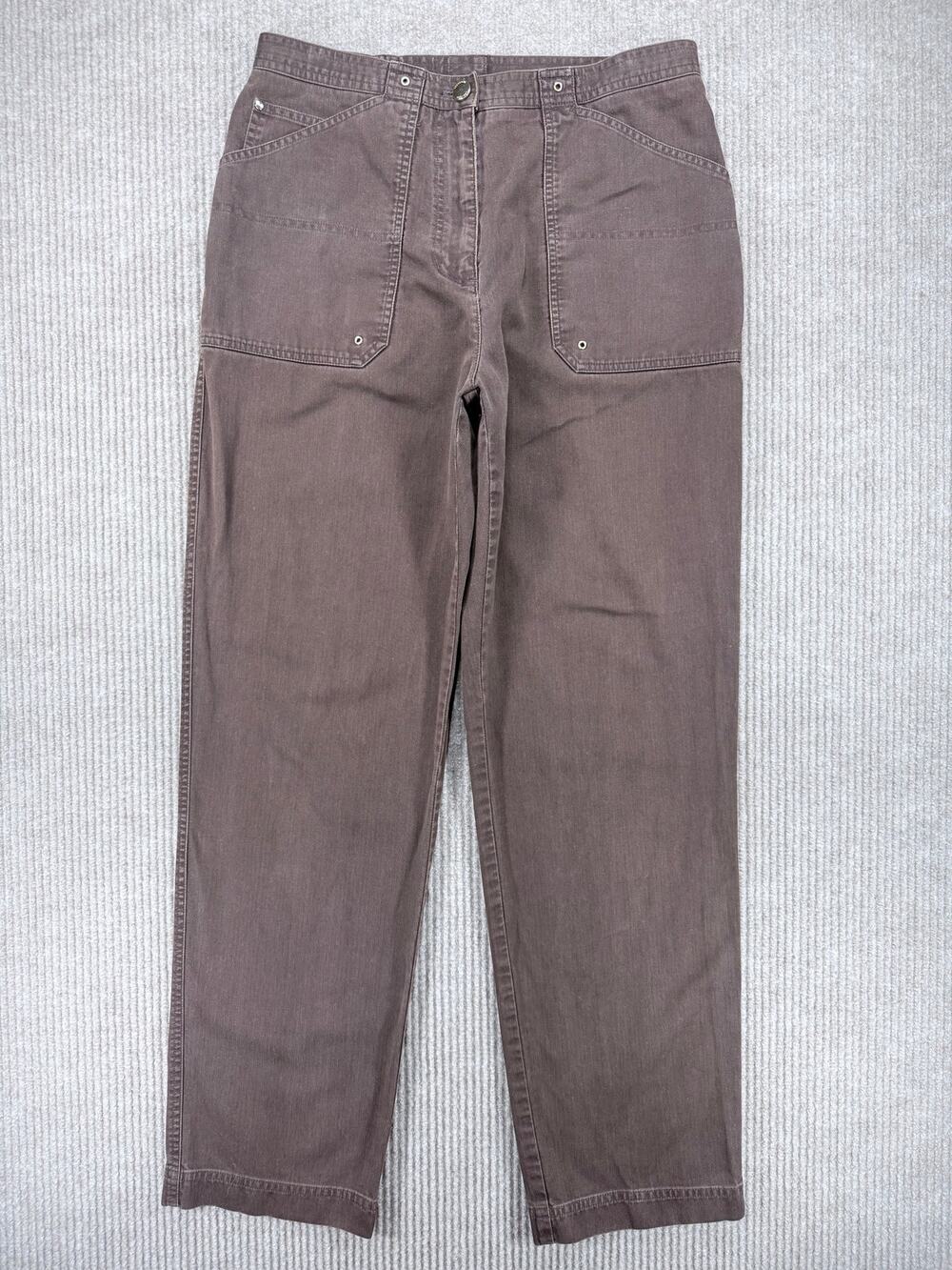 Lauren Ralph Lauren Brown Carpenter Utility Pants 10